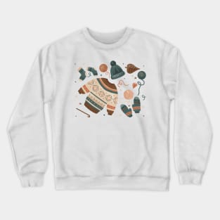 Cozy Autumn Sweater Weather Crewneck Sweatshirt